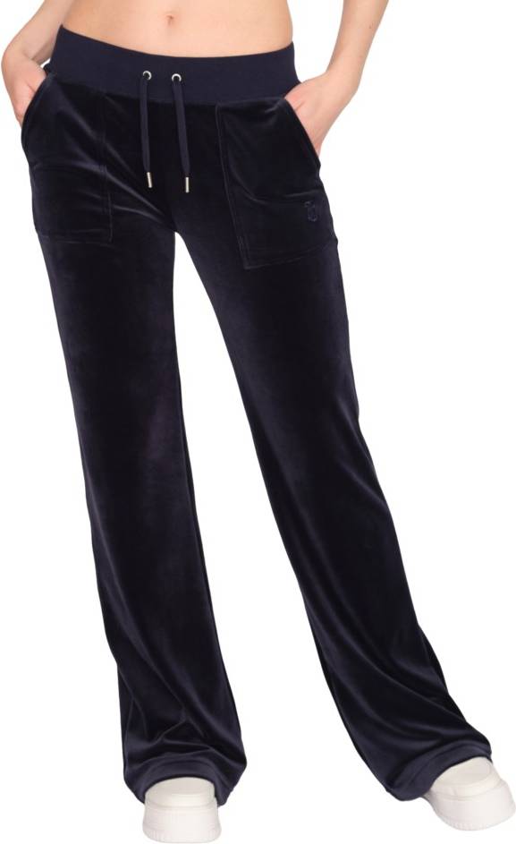 Juicy Couture Classic Velour Del Ray Pant - Night Sky • Pris