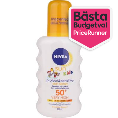 Nivea Sun Kids Protect & Sensitive Sun Spray SPF50+ 200ml