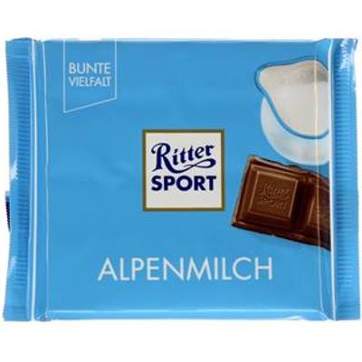 Ritter Sport Alpenmilch Chocolate 100g