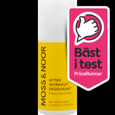 Moss & Noor After Workout Deo Roll-on Fresh Grapefruit 60ml 1-pack