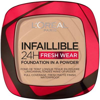 L'Oréal Paris Infaillible 24H Fresh Wear Foundation in a Powder #130 True Beige