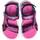 Skechers S Lights Heart Lights Savvy Cat - Hot Pink/Blue