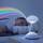 InnovaGoods Libow Rainbow Cloud LED Proyector Nattlampa