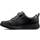 Clarks Youth Scape Sky - Black Leather
