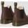 Dr Martens Junior 2976 Leonore Lined Boots - Dark Brown Republic (25100201)