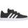 Adidas Kid's VL Court 2.0 - Core Black/Footwear White/Core Black