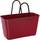 Hinza Shopping Bag Large (Green Plastic) - Burgundy