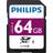 Philips SDXC Class 10 64GB
