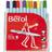 Berol Twisted Fine Fibre Tipped Pen 0.6mm 12-pack