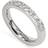 Astrid & Agnes Gaia Exellent Ring - Silver/Transparent