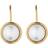 Dyrberg/Kern Lulu Earrings - Gold/Pearl