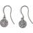 Pilgrim Grace Earrings - Silver/Transparent