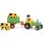 Jeujura Tractor & Trailer Construction Kit with Accessories 8081