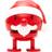 Hoptimist Baby Santa Claus Julpynt 8cm