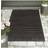 Matting Doormat Svart 106x157cm