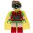 Lego Robin Minifigure Alarm Clock 5005223
