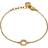 Edblad Monaco Mini Bracelet - Gold/Transparent