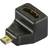 Deltaco HDMI - HDMI Micro High Speed with Ethernet Adapter M-F