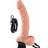 Pipedream Fetish Fantasy 9" Vibrating Hollow Strap-On with Balls