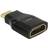 DeLock HDMI Mini - HDMI High Speed with Ethernet Adapter M-F