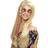 Smiffys Hippy Party Wig Blonde