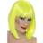 Smiffys Glam Wig Neon Yellow