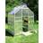 Metalcraft Small Greenhouse 2.2m² Aluminium Plast
