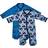 Pippi Pyjamas 2-pack - Blue (3821 B-725)
