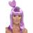 Smiffys Lilac Candy Queen Wig
