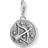 Thomas Sabo Charm Club Zodiac Sign Sagittarius Charm Pendant - Silver/White