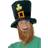 Smiffys Leprechaun Hat Green