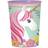 Amscan Plastic Cup Favour Cup Magical Unicorn 473ml
