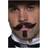 Smiffys Authentic Western Gambler Moustache Brown