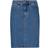 Vero Moda HW Denim Pencil Skirt - Blue/Medium Blue Denim