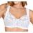 Miss Mary Jacquard and Lace Underwire Bra - White
