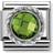 Nomination Composable Classic Link Round Faceted Charm - Silver/Green