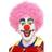 Smiffys Crazy Clown Wig Pink