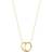 Georg Jensen Offspring Heart Pendant Necklace - Gold