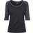 Urban Classics 3/4 Contrast Raglan T-Shirt - Black/Charcoal