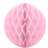 PartyDeco Honeycomb Ball 40cm Light Pink