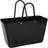 Hinza Shopping Bag Large (Green Plastic) - Black