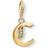 Thomas Sabo Charm Club Letter C Charm Pendant - Gold/White