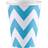 Amscan Paper Cup Caribbean White/Blue 8-pack