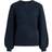 Object Collector's Item Balloon Sleeved Knitted Pullover - Blue/Sky Captain