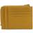 Piquadro Blue Square Wallet with Coin Case - Yellow