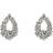 Lily and Rose Petite Alice Earrings - Silver/Transparent