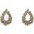 Lily and Rose Petite Alice Earrings - Gold/Black