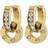 Edblad Ida Orbit Earrings - Gold/White