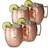Relaxdays Moscow Mule Mugg 50cl 4st