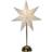 Star Trading Lottie Stars on Foot Brass/Gold Julstjärna 55cm
